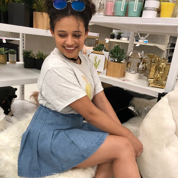 Forever 21 blue jean skirt - Picture 4 of 4